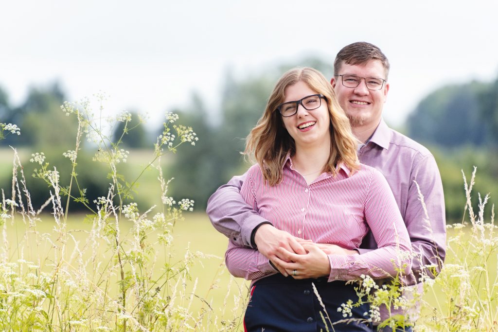 Sophia und Tobias beim Engagement-Shooting